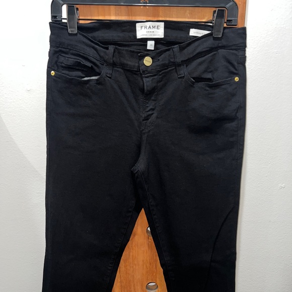 FRAME Le Skinny de Jeanne Mid-Rise Jeans - Picture 9 of 14